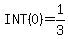 INT%280%29+=+1%2F3