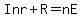 Inr%2BR=nE