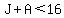 J%2BA+%3C+16