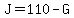 J=110-G