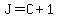 J=C%2B1