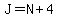 J=N%2B4
