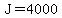 J+=+4000