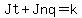 Jt%2BJnq=k
