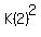 K%282%29%5E2