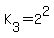 K%5B3%5D+=+2%5E2