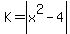 K+=+abs%28x%5E2-4%29