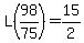 L%2898%2F75%29+=+15%2F2