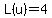 L%28u%29+=+4