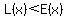 L%28x%29+%3C+E%28x%29