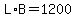 L%2AB=1200