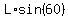 L%2Asin%2860%29