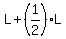 L%2B%281%2F2%29L