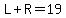 L%2BR=19