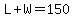 L%2BW=150