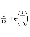 L%2F10=log%28%28I%2FI%5B0%5D%29%29