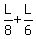 L%2F8+%2B+L%2F6