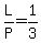L%2FP+=+1%2F3