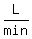 L%2Fmin