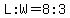 L%3AW=8%3A3
