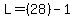 L=%2828%29-1%29