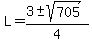 L=%283%2B-+sqrt%28705%29%29%2F4