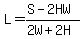 L=%28S-2HW%29%2F%282W%2B2H%29