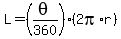 L=%28theta%2F360%29%282pi%2Ar%29