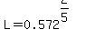 L=0.572%5E%282%2F5%29