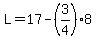 L=17-%283%2F4%298