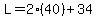 L=2%2840%29%2B34