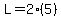 L=2%285%29