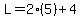 L=2%285%29%2B4