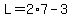 L=2%2A7-3