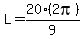 L=20%2A%282pi%29%2F9
