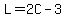 L=2C-3