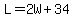 L=2W%2B34