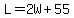 L=2W%2B55