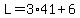 L=3%2A41%2B6