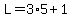 L=3%2A5%2B1