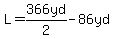L=366yd%2F2-86yd