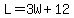 L=3W%2B12