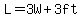 L=3W%2B3ft
