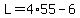 L=4%2A55-6