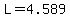 L=4.589