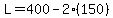 L=400-2%28150%29