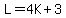 L=4K%2B3