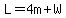 L=4m%2BW
