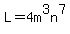 L=4m%5E3n%5E7
