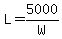 L=5000%2FW